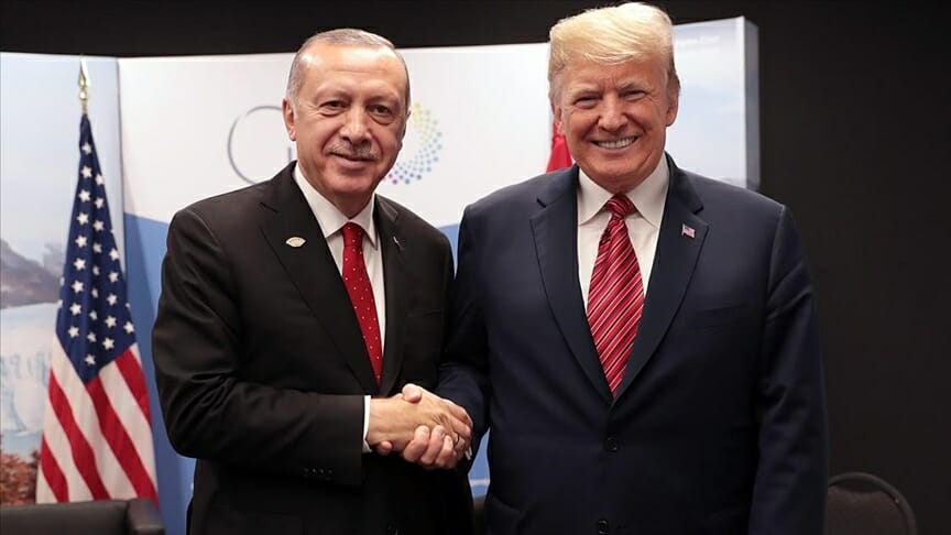  اتفاق أردوغان وترامب على مواصلة التنسيق بشأن المنطقة الآمنة في سوريا