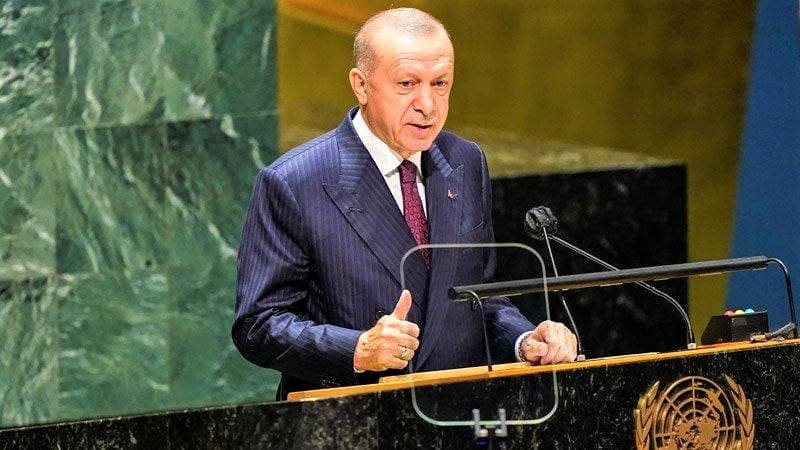 أردوغان في اجتماعات الأمم المتحدة في نيويورك - قبل العودة إلى الأراضي التركية