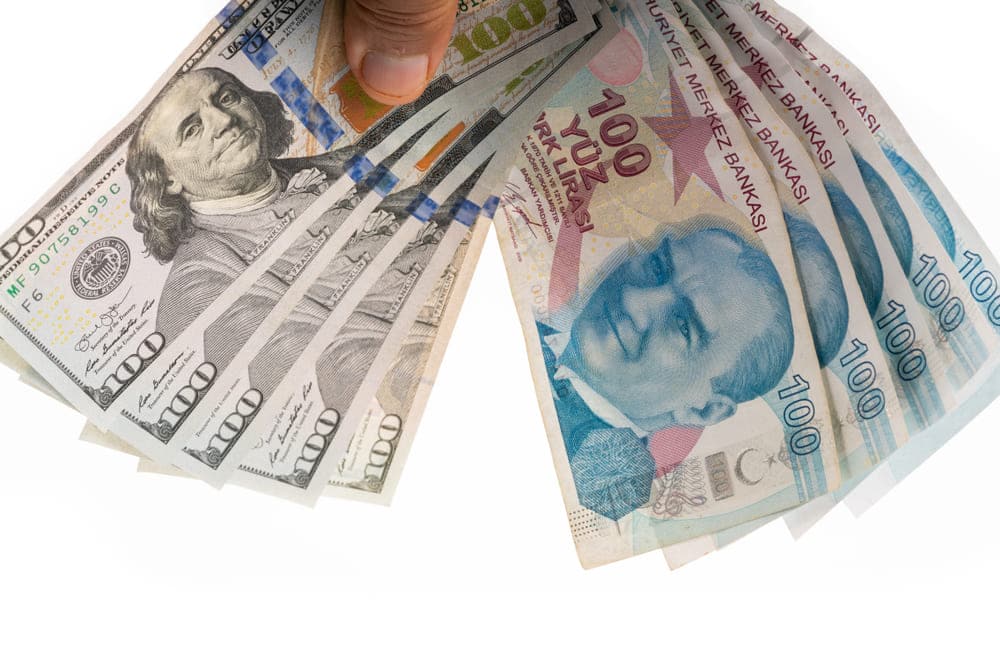 سعر الدولار في تركيا اليوم 