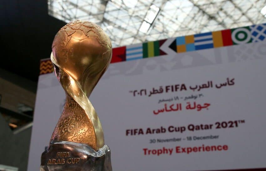 افتتاح كأس العرب بحضور تركي رسمي 2021