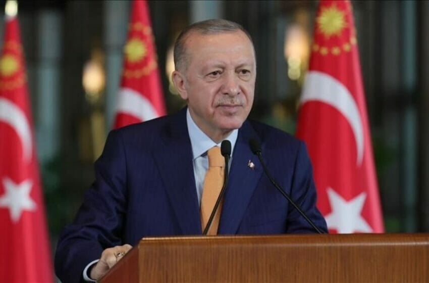  الرئيس أردوغان: أسأل الله أن يحمل عام 2022 الخير للبشرية جمعاء