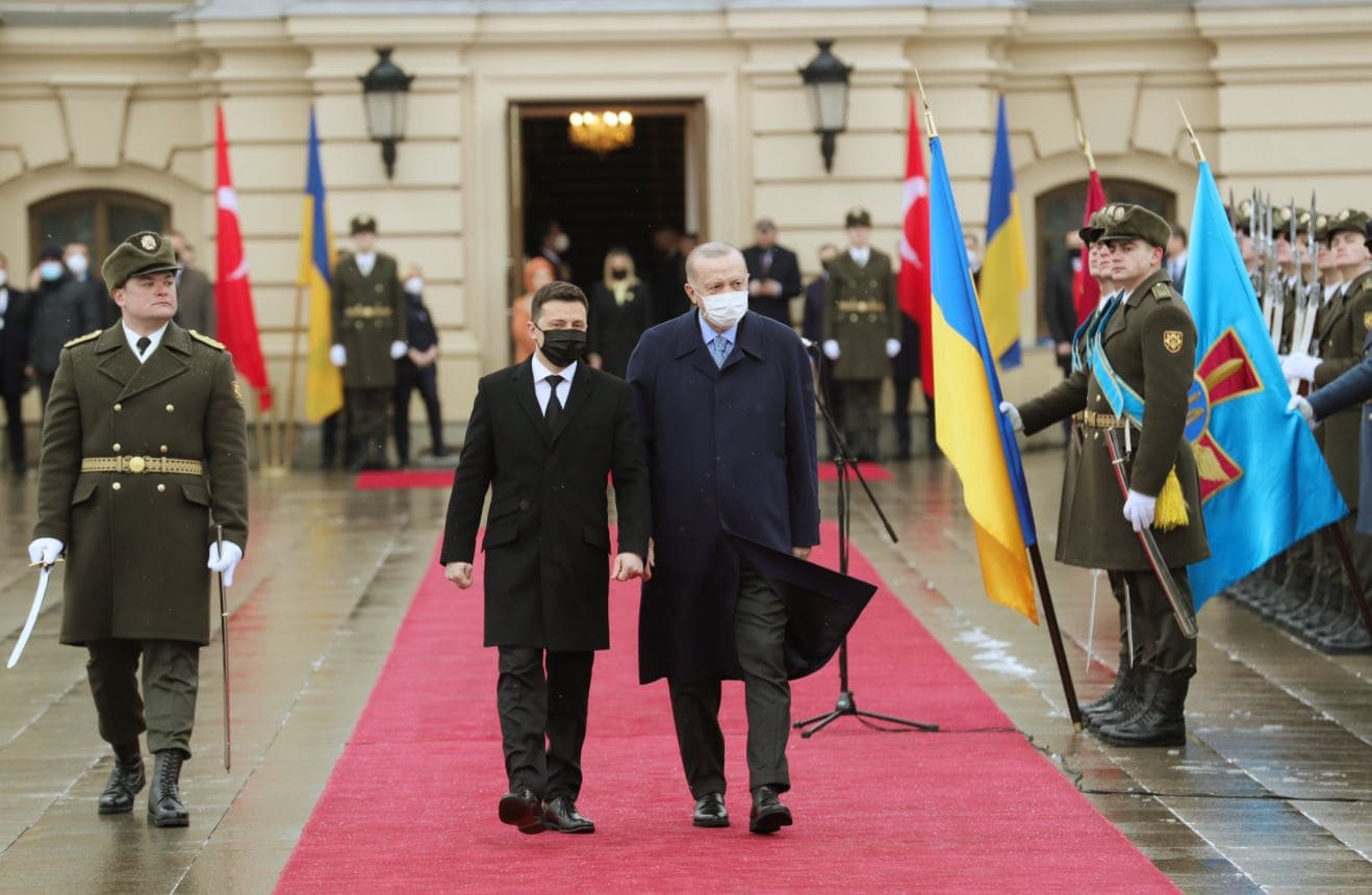 أردوغان ونظيره الأوكراني