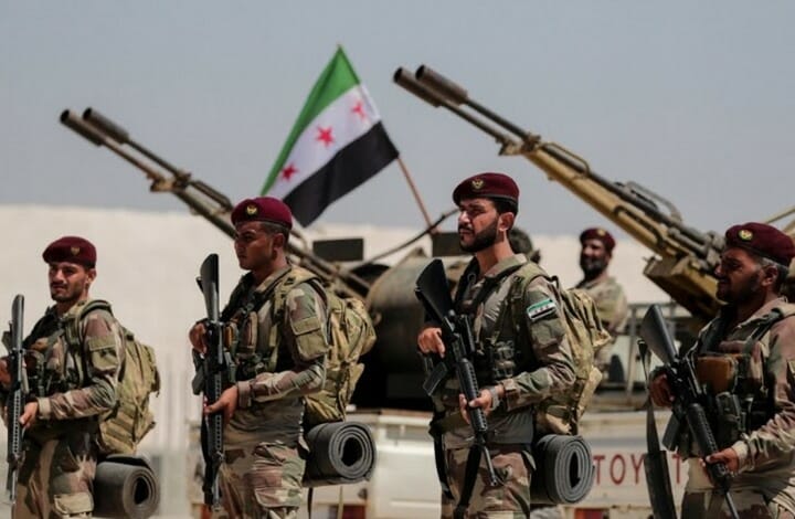  الجيش الوطني يؤكد استعداده للمشاركة في العملية التركية شمال سوريا