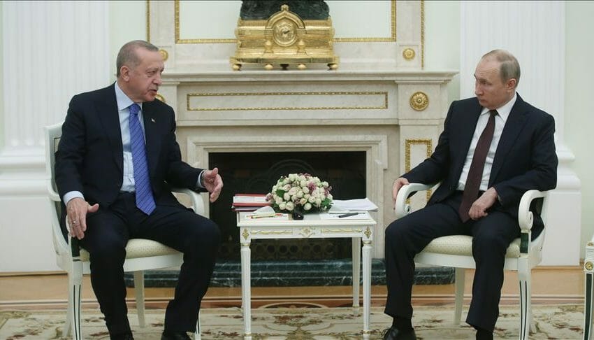  الكرملين: لقاء بوتين وأردوغان سيكون حول الحبوب والتعاون التقني