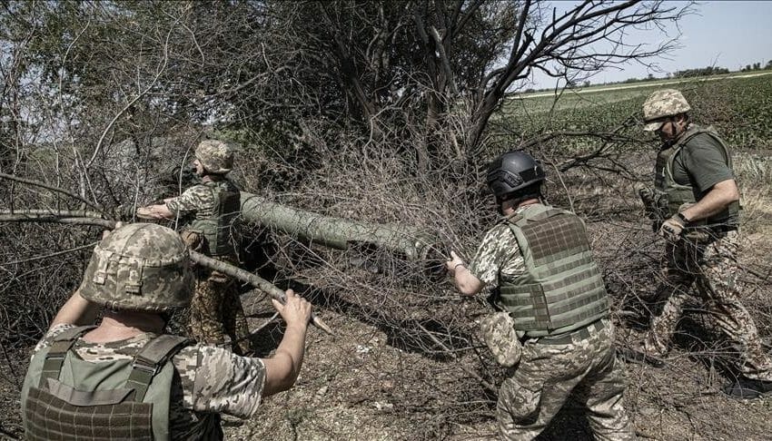 الجيش الأوكراني يتصدى لهجمات القوات الروسية