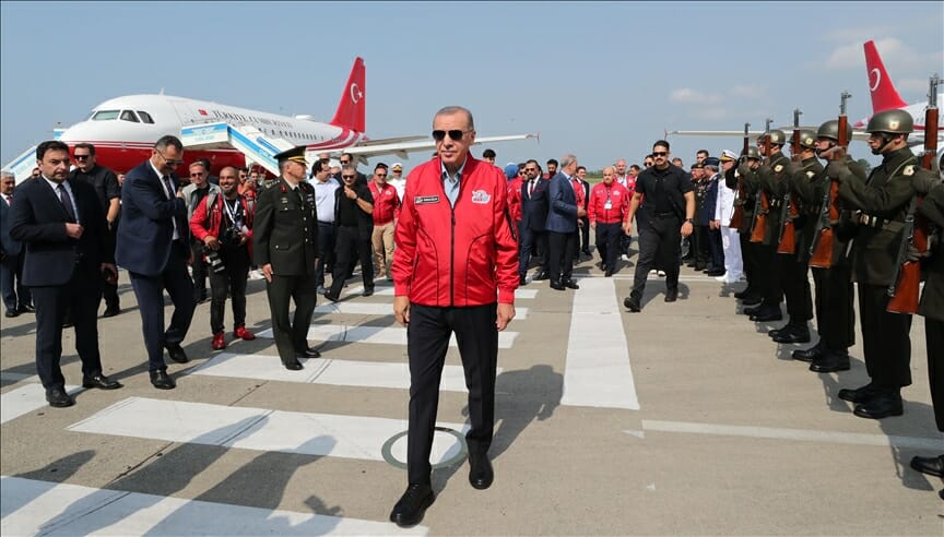 أردوغان في مهرجان تكنوفيست البحر الأسود