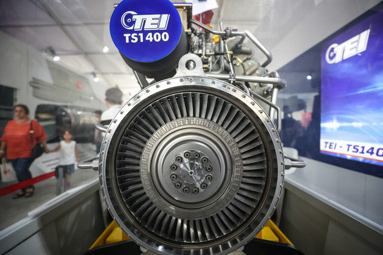 المحرك التوربيني TEI TF6000