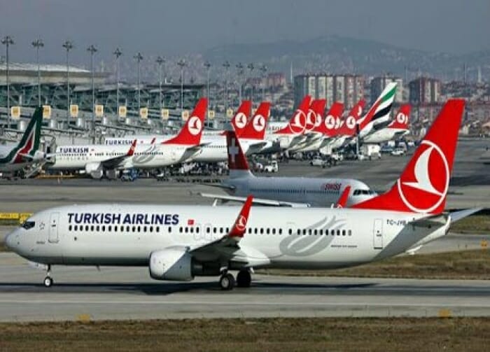  الخطوط التركية تلغي عدد من الرحلات إلى بروكسل