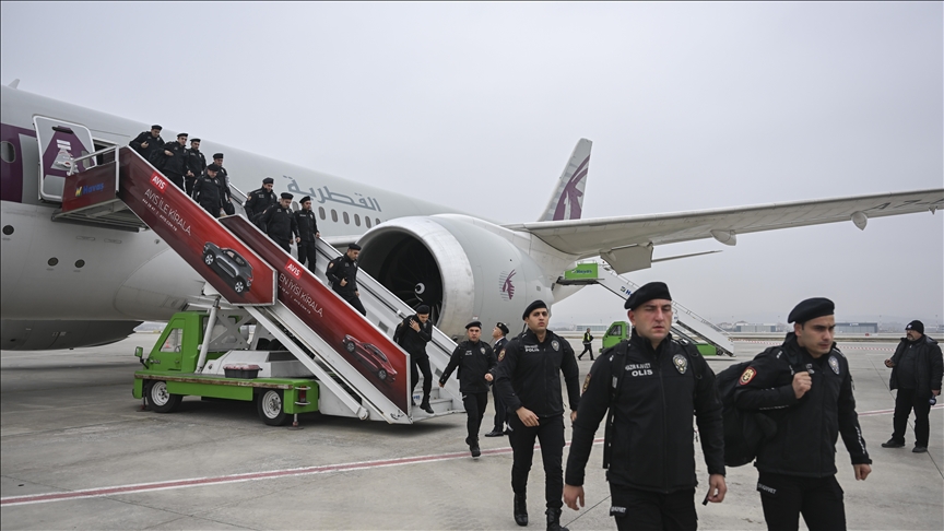 القوات التركية المشاركة بتأمين مونديال قطر 2022 تعود الى أرض الوطن