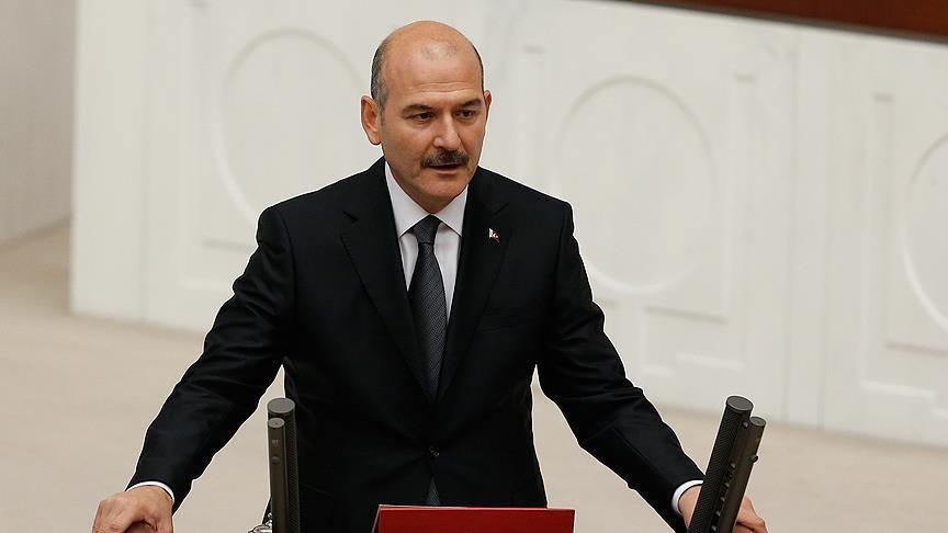وزير الداخلية التركية سليمان صويلو 