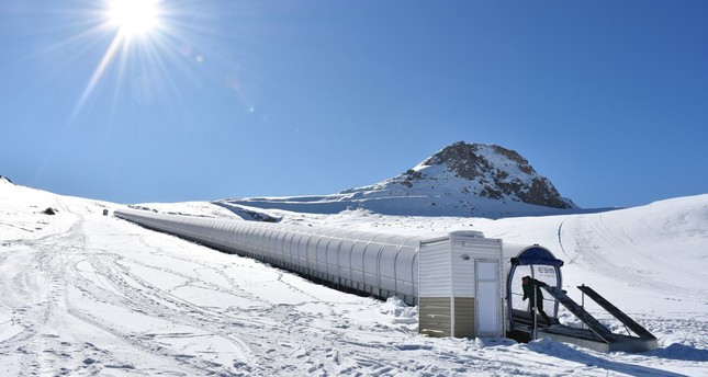  تركيا.. مركز ميرغا بوطان يفتتح موسم التزلج في هكاري