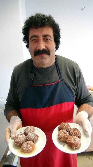 حلوى سمك الشبوط sazan tatlısı