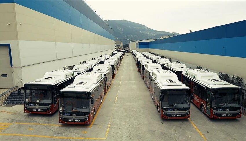 صادرات الحافلات التركية تصل إلى 83 بلدا خلال 2022