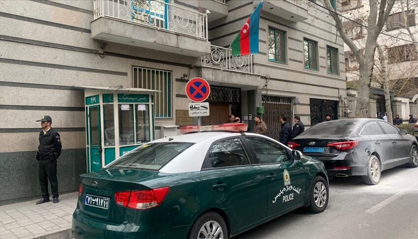 مقتل شخص إثر هجوم مسلح على سفارة أذربيجان في طهران