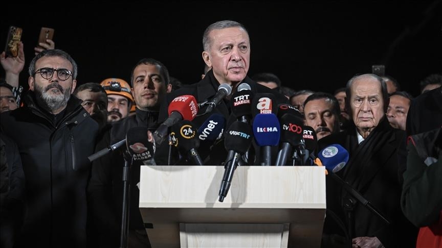 أردوغان: الخطوة الأولى لبناء 200 ألف منزل في مارس 2023