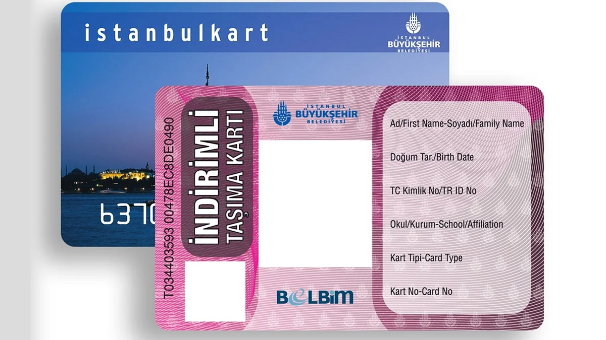 بطاقة مواصلات اسطنبول المخفضة