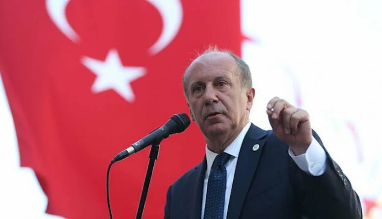 رئيس حزب البلد التركي محرم إينجة يرشح نفسه للانتخابات الرئاسية 2023