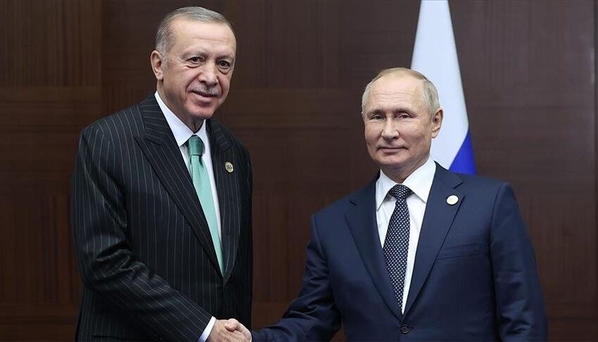 أردوغان يشكر بوتين على مساهماته ببناء محطة آق قويو النووية