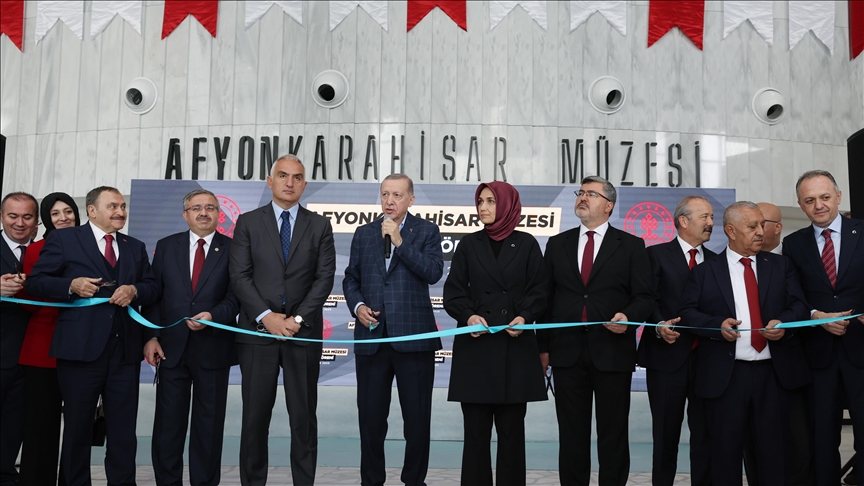 أردوغان يفتتح متحف أفيون قرا حصار