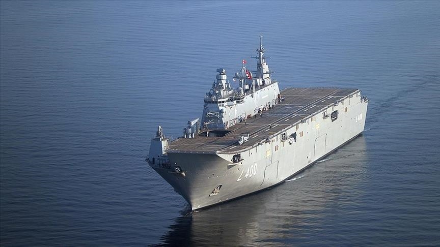  الجيش التركي يتسلم أكبر سفينة حربية محلية الاثنين المقبل