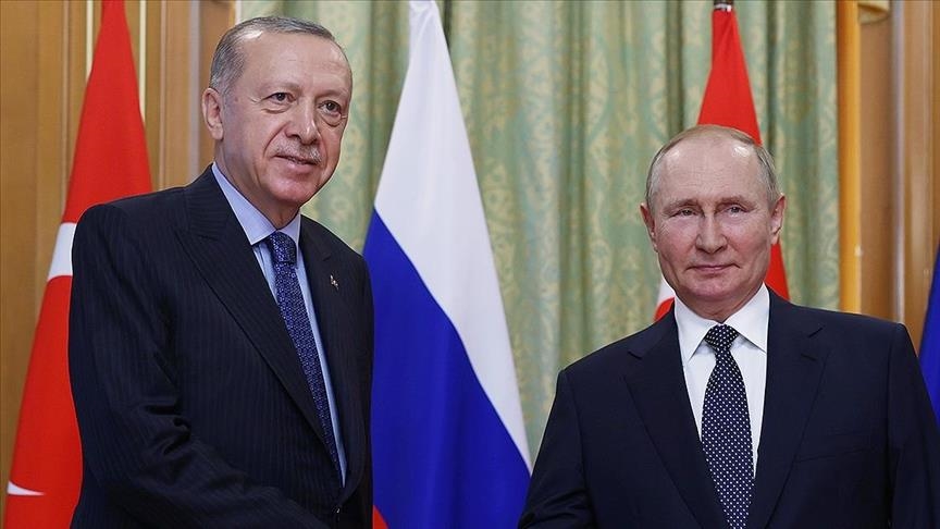  أردوغان يبحث مع بوتين تطورات الحرب الروسية الأوكرانية