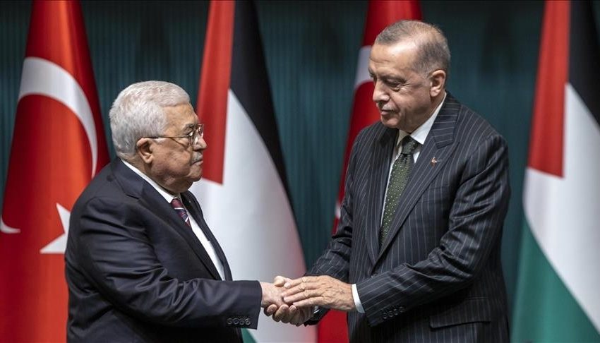 الرئاسة التركية: الرئيس أردوغان يلتقي نظيره الفلسطيني في أنقرة