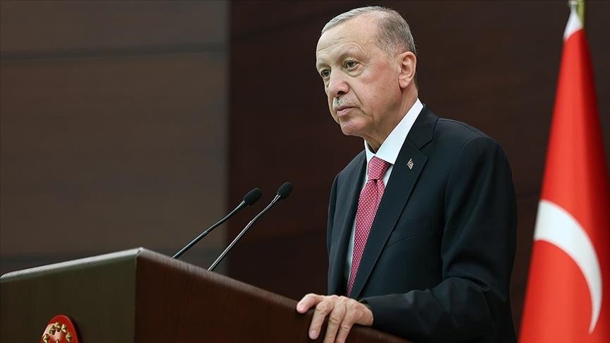الرئيس التركي: لن نتردد بتحمل مسؤولياتنا لتحقيق السلام في قبرص