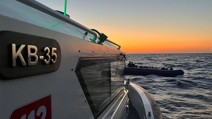 خفر السواحل التركية تنقذ وتضبط 58 مهاجرا في ولايتي موغلا وأدرنة