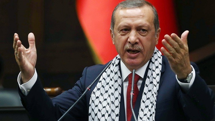  أردوغان: إرسال حاملة طائرات أمريكية إلى المنطقة قد يوسع رقعة الصراع