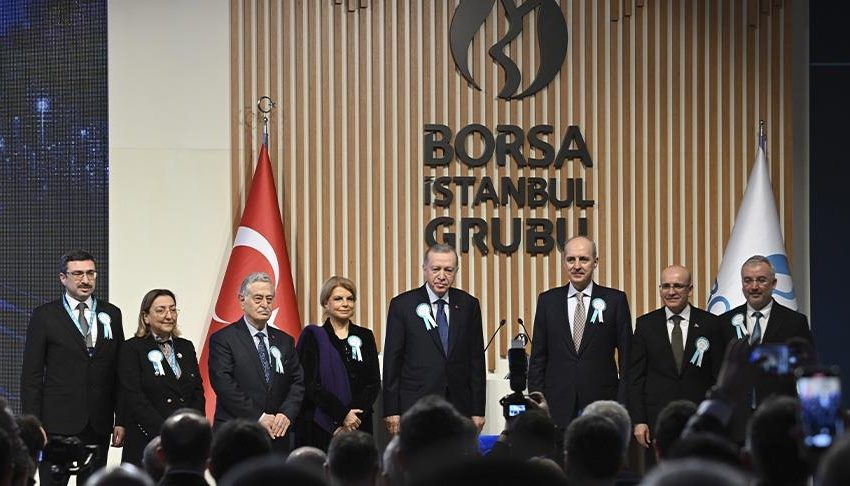 الرئيس التركي يحتفل بالذكرى الـ 150 لتأسيس بورصة إسطنبول