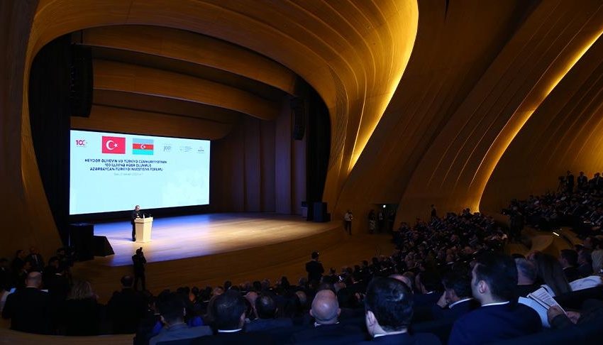  انطلاق منتدى الاستثمار الأذربيجاني التركي في العاصمة باكو