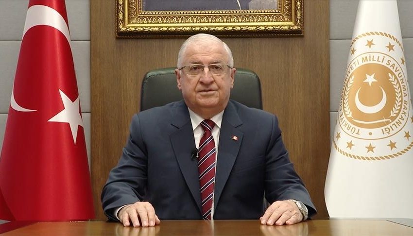  وزير الدفاع التركي: لن نسمح بإنشاء ممر إرهابي على حدودنا الجنوبية
