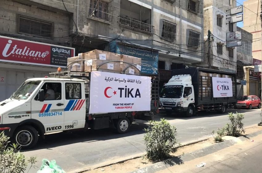 تيكا التركية تواصل إيصال مساعداتها للمحتاجين في غزة