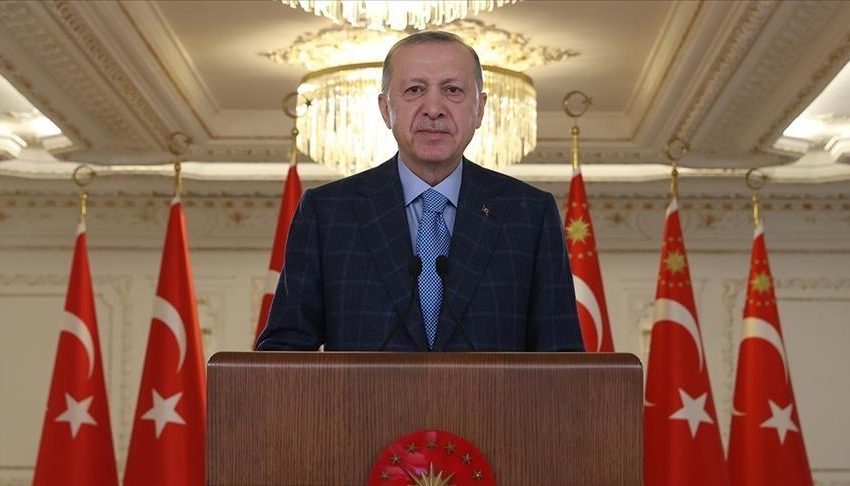 الرئيس أردوغان يهنئ العالم الإسلامي بليلة الإسراء والمعراج