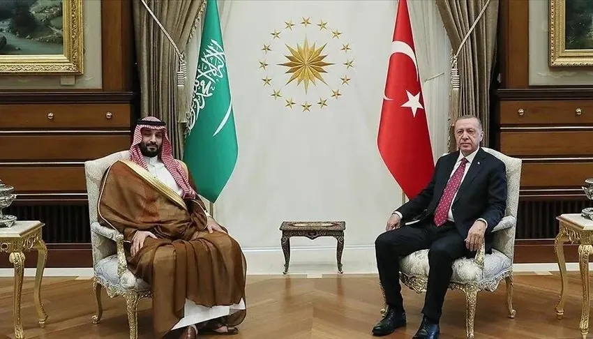  أردوغان وبن سلمان يبحثان العلاقات الثنائية وقضايا إقليمية