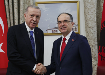 استقبال الرئيس أردوغان في ألبانيا