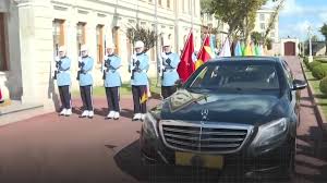 الرئيس أردوغان يستقبل المستشار الألماني أولاف شولتس في قصر دولمة بهجة بإسطنبول