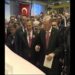 أردوغان يحضر مراسم تسليم المروحية “غوكباي تي 625” في شركة توساش الصناعات الدفاعية في العاصمة أنقرة