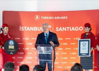 الخطوط الجوية التركية تسجل رقما قياسيا جديدا