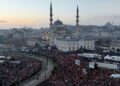 إسطنبول.. مئات الآلاف يحتشدون دعما لفلسطين في أول أيام 2025