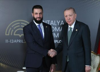 الرئيس أردوغان يلتقي نظيره السوري في أنطاليا