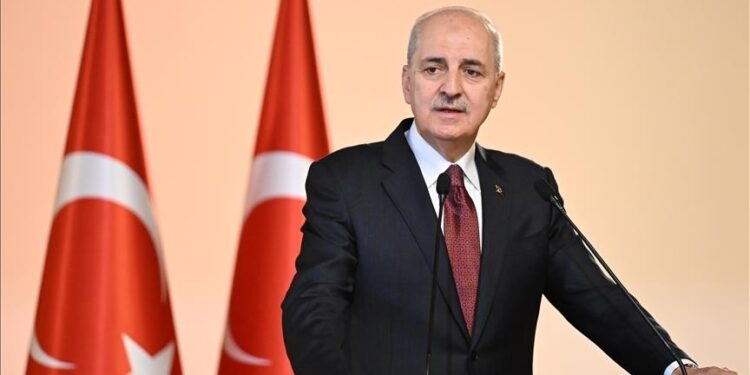 رئيس البرلمان التركي يدين بشدة الهجمات الإسرائيلية على سوريا