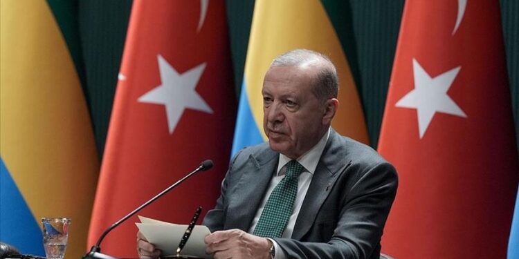 أردوغان: نرحب بكل خطوة نحو الاعتراف بدولة فلسطين
