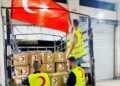 الهلال الأحمر التركي ترسل 1200 طرد غذائي إلى الضفة الغربية