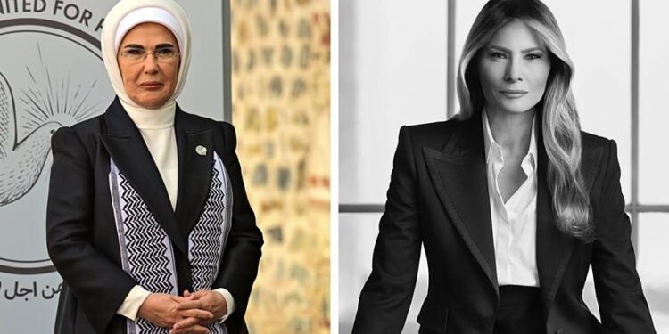أمينة أردوغان في رسالة إلى ميلانيا ترامب بشأن إنهاء الأزمة الإنسانية في غزة: "حان الوقت منذ زمن بعيد"