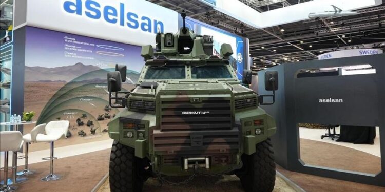 "أسيلسان" التركية تعرض منظومة "قورقوت" الدفاعية لأول مرة بالخارج