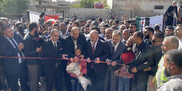 "تيكا" التركية تفتتح مركزا صحيا في حماة السورية