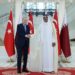 الرئيس أردوغان يلتقي أمير قطر