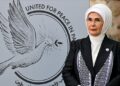 أمينة أردوغان تسلط الضوء على إبادة الشعب الفلسطيني