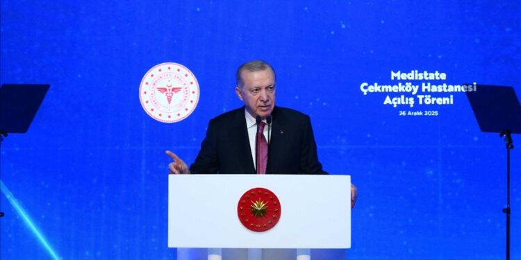 أردوغان: تركيا أثبتت أنها دولة رائدة ونموذجية في المجال الصحي